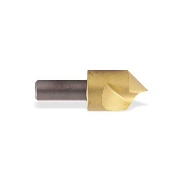 Keo Countersink,1 FL,120 Deg,1/2,HSS,TiN 919-000-070