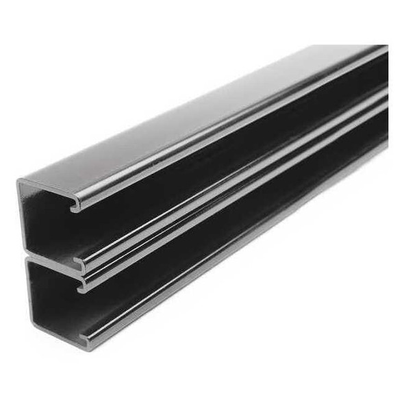 Side to Side Strut, Solid, Steel, Painted, None Hole Size, Black