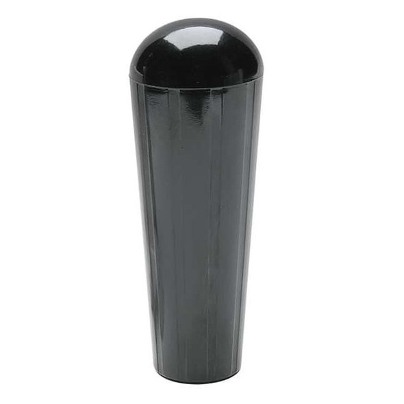 Fluted Tapered Knob, 1/4-20 Thread Size, 3.89"L, Blind Tap, HR Phenolic