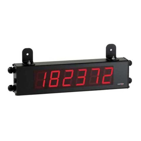 Red Lion Controls Counter,2 Line Red/Green Backlight LCD C48CD002