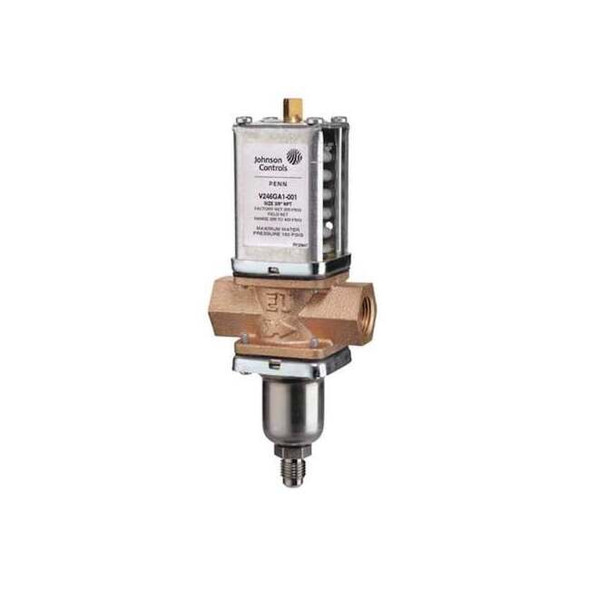 Johnson Controls Water Reg Valve, 2 Way, 2in., Cast Iron V246GS1-001C