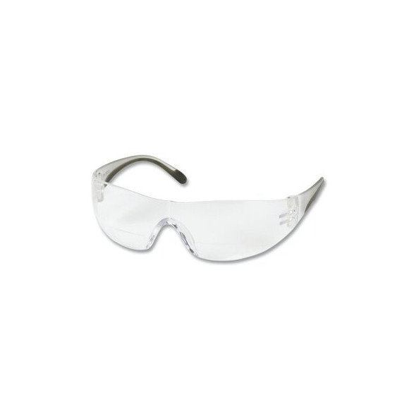 Commander™ Semi-Rimless Safety Glass, Clear Lens, Anti-Scratch/Anti-Fog