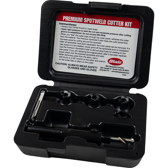(3) 3/8" Cutters, Arbor, W/ Skip-Proof Pilot, & Extra Pilot 11096KX