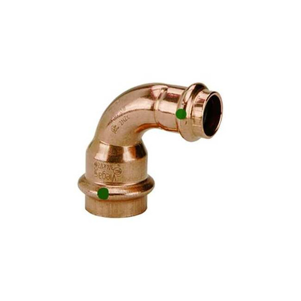Viega Elbow,Copper,Press-fit1",Press-fit3/4" 77330 Pack of 10
