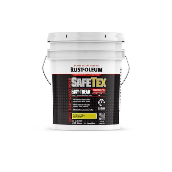Rust-Oleum Epoxy Coating,Yellow,4 gal,Pail 397832