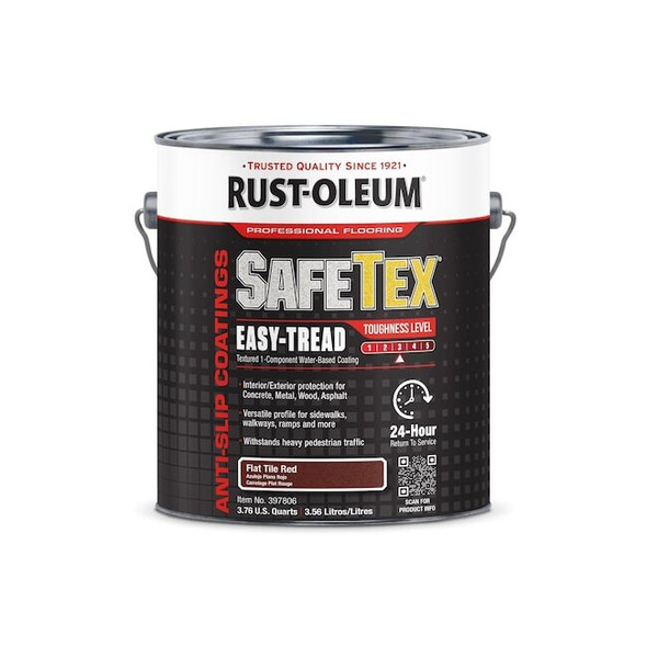 Rust-Oleum Epoxy Coating,Red,1 gal,Can 397806