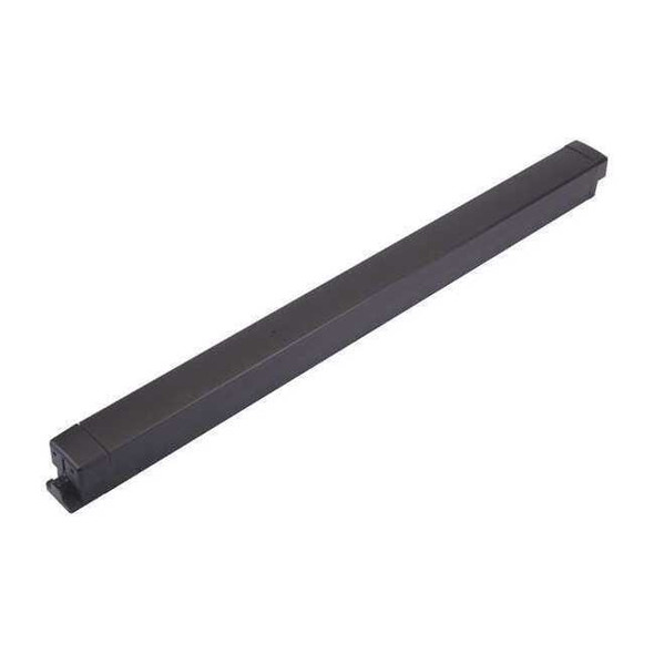 Adams Rite Rim Exit Device Narrow Glass,Aluminum 8802-36