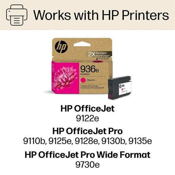 HP EvoMore Ink Cartridge 4S6V4LN