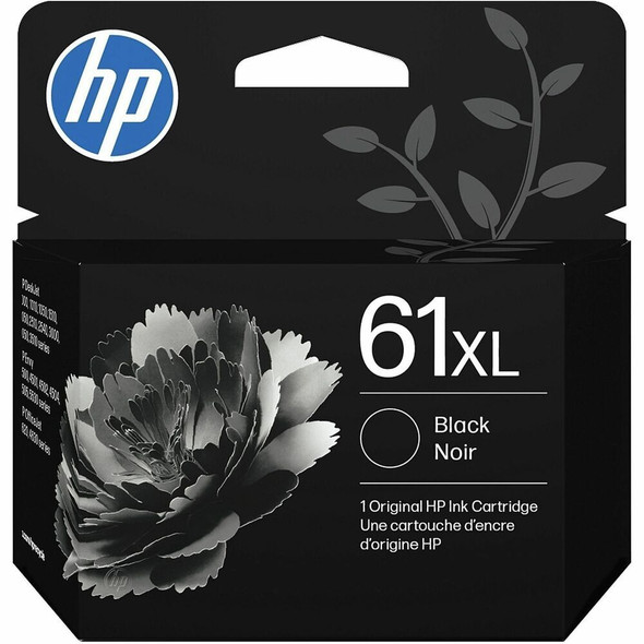 HP 61XL Original Inkjet Ink Cartridge - Black Pack - 360 Pages