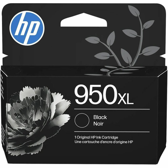 HP 950XL (CN045AN) Original Inkjet Ink Cartridge - Black - 1 Each - 2300 Pages