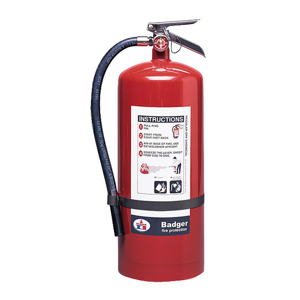 Badger™ Extra 20 lb BC Fire Extinguisher w/ Wall Hook