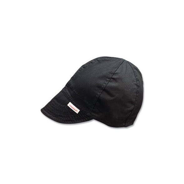 Single Sided Cap, 7-1/4, Black Pack of 12