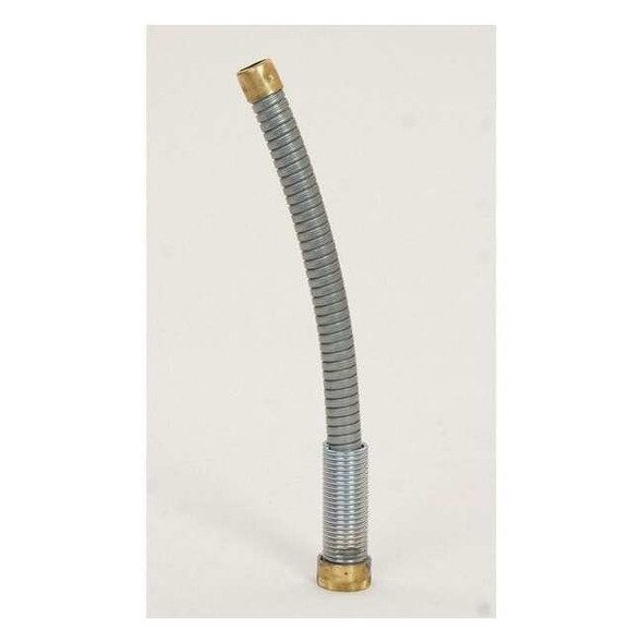 Eagle Mfg Flexible Spout, Steel, Silver, .875 in Dia. FD25
