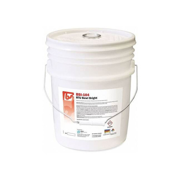 Best Sanitizers Toilet Bowl Cleaner,5 gal,Bucket BSI1042