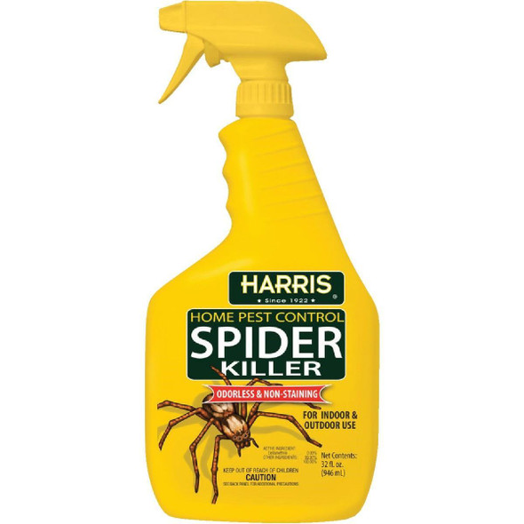HSK-24 Harris 32 Oz. Ready To Use Trigger Spray Home Pest Control Spider Killer