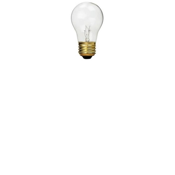 15A15/CL 130V 15W Clear Appliance Bulb