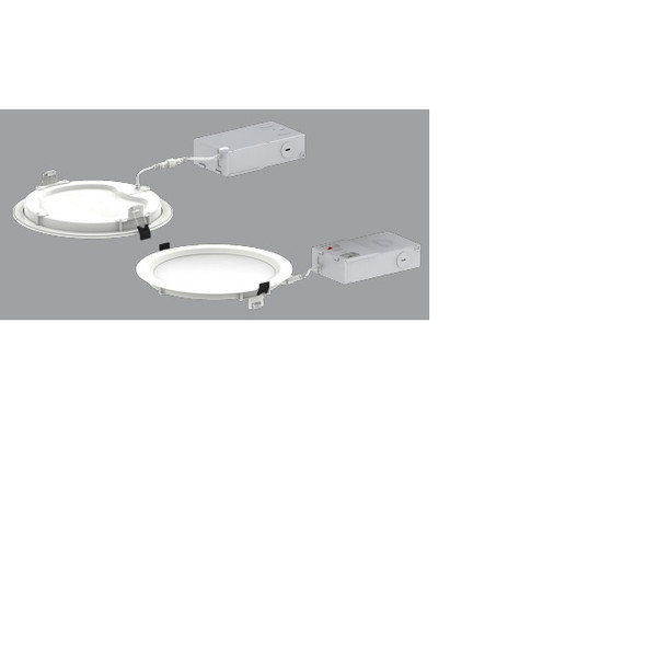 Keystone KT-WDLED23PS-8B-9CSF-VDIM Circa 8" Recessed Wafer LED Downlight 27K-5K