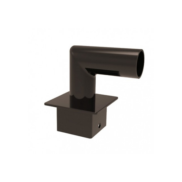 Keystone KT-PMTT-4SQ-S90 Pole Mount Single Tenon 2-3/8" Top Mount Horizontal 90° 4" Square Pole