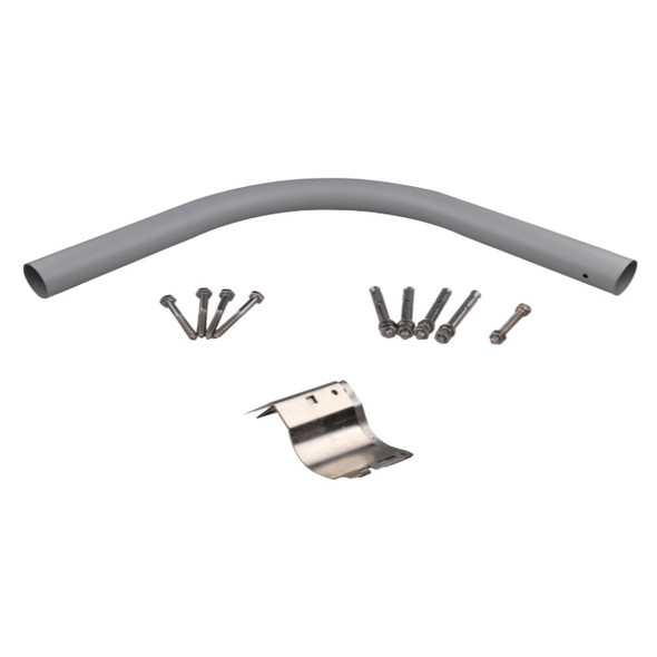 Keystone KT-ALED-CA-D2D-KIT 24" Curved Arm Mounting Pole for Dusk-to-Dawn Fixtures