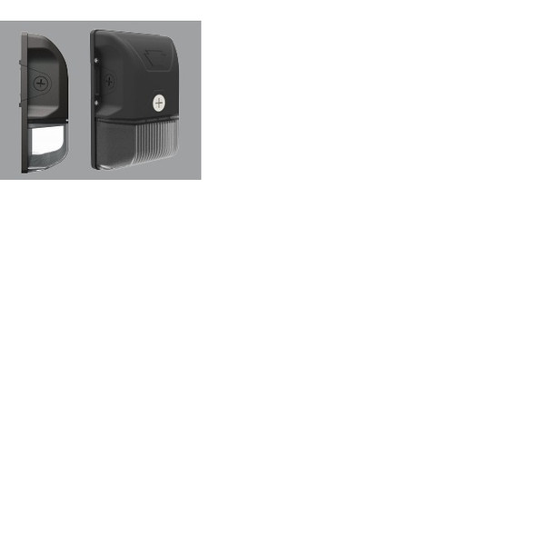 Keystone KT-WPLED20-S1-8CSB-VDIM-B 20W Color Select Mini Black LED Wallpack