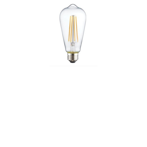 TCP FST19D4024E26SCL92 Dimmable LED ST19 5W Clear 95 CRI E26 Bulb 2400K