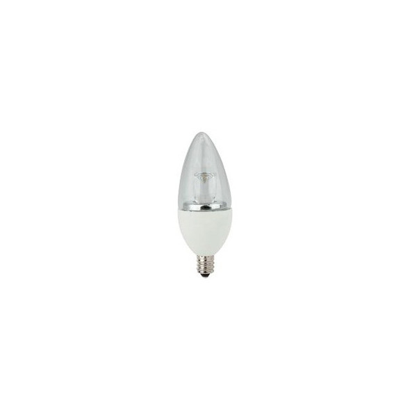 TCP LED4E12B1124K Dimmable LED B11 Candelabra Base Bulb 4W 2400K