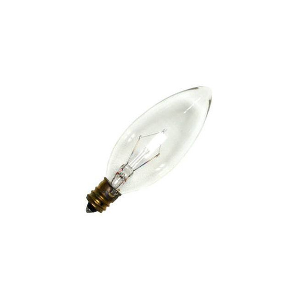 Westinghouse 03682 25ST/CL 25W Clear Torpedo Incandescent E12