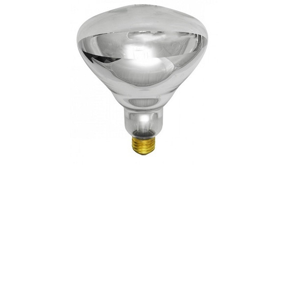 375R40/CL Teflon 375W BR40 Incandescent Clear Flood Reflector
