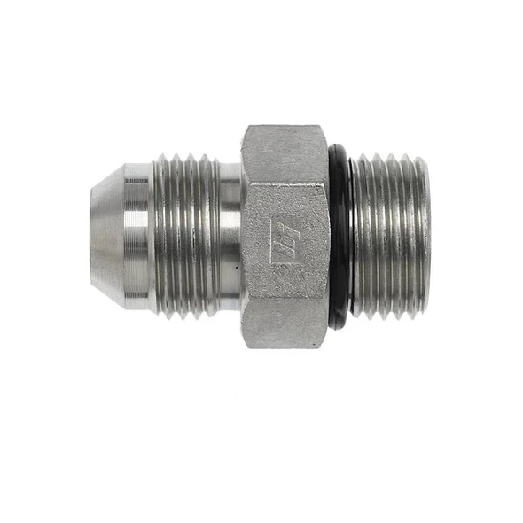 Brennan Industries HydrHoseStrghtAdpt,JIC,3/8",Strght,SS 6400-06-08-O-SS