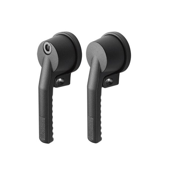 Nvent Hoffman Powerglide Handles,Black,Steel AL55CCW