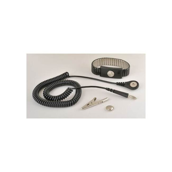 Desco Magnetic Snap Wrist Strap,Adjustable 09187