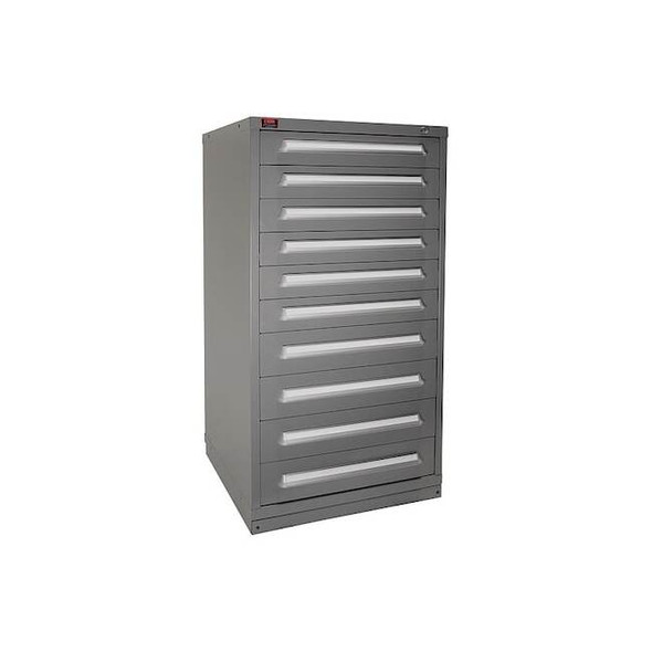 Lyon ModDrwrCab,59.25"x30"x28",DvGry,10Drwr DDM6830301009IL