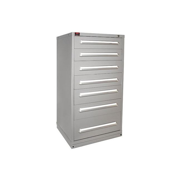 Lyon ModDrwrCab,59.25"x30"x28",DvGry,7Drwr DDM683030000GIL