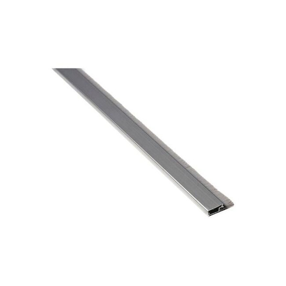 National Guard Door Weatherstripping, Gray, 7 ft L 672A-84