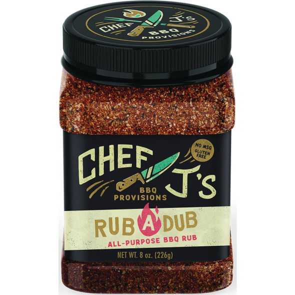Chef J's Rub-A-Dub 8 Oz. All-Purpose BBQ Rub RB004