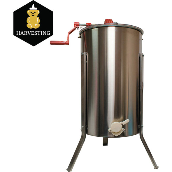 Harvest Lane Honey 2-Frame Metal Extractor HONEYE-102