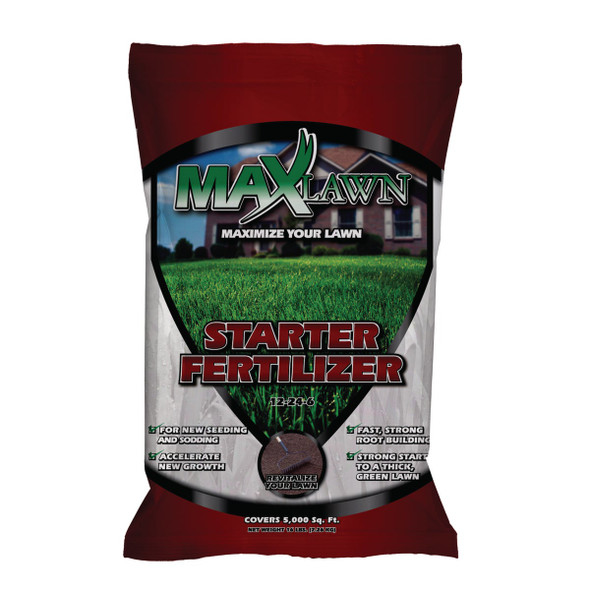 MaxLawn 5000 Sq. Ft. 12-24-6 Starter Fertilizer 720-2040