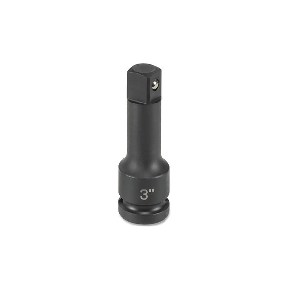 Impact Extension, With Friction Ball, 1/2 in Drive, 7 in L, Chrome-Molybdenum Alloy Steel