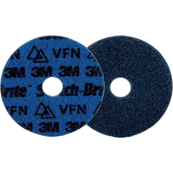Scotch-Brite™ Precision Surface Conditioning Disc, PN-DH, Very Fine, 4-1/2 in x 7/8 in 7100263883