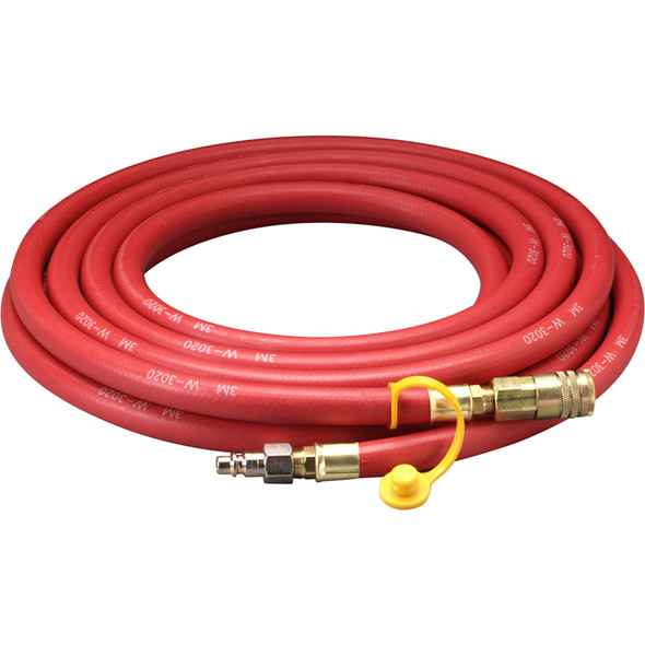 Supplied Air Hose W-3020-100/07035(AAD) 100ft 1/2in ID Industrial Interchange Fittings Low Pressure 7100097708
