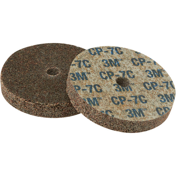 Scotch-Brite™ Cut and Polish Unitized Wheel, CP-UW, 7A Coarse, 2 in x 1/4 in x 1/4 in 7100063702