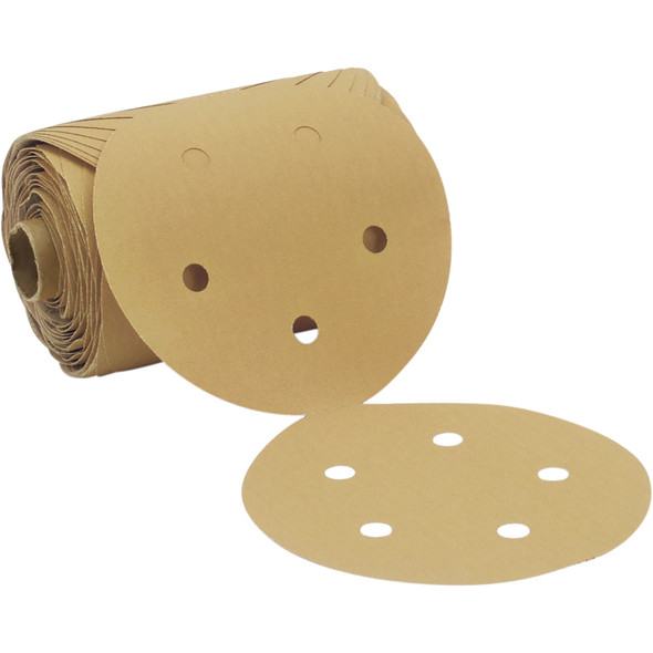 Stikit™ Paper Disc Roll 236U, 5 in x NH 5 Hole, P320 C-weight, D/F, Die 500FH 7000119548