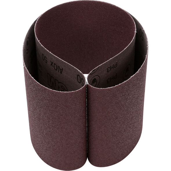 Cloth Belt 341D, 80 X-weight, 6 in x 48 in, Film-lok, Single-flex 7000118866