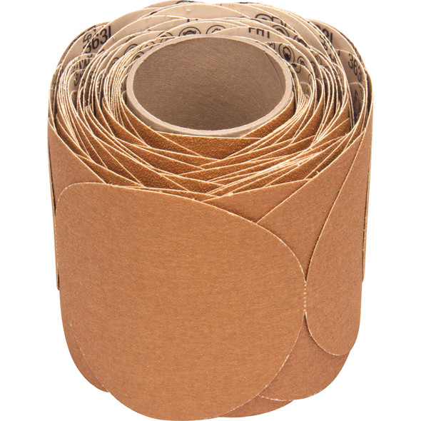 Stikit™ Paper Disc Roll 363I, P100 F-weight, 6 in x NH, Die 600Z 7000118094