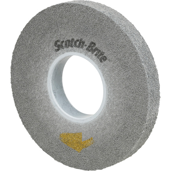 Scotch-Brite™ EXL Pro Deburring Convolute Wheel, EP-WL, 10S Fine, 8 in x 1 in x 3 in 7100046809