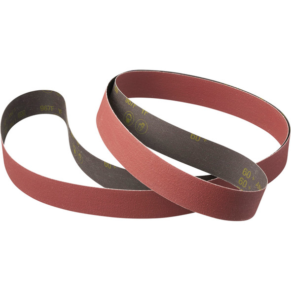 Cubitron™ II Cloth Belt 967F, 3 in x 132 in 60+ YF-weight Full-Flex 7010327793