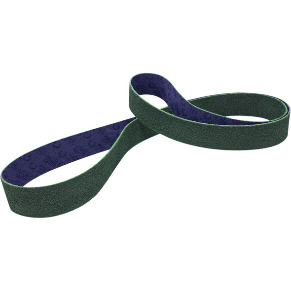 Scotch-Brite™ Durable Flex Low Stretch Belt, DF-BL, A/O Fine, 1/2 in x 24 in 7000121135