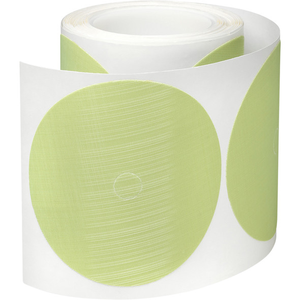 Trizact™ PSA Film Disc Roll 268XA, A35 3MIL, Green, 5 in x NH, Die 500X 7000120385