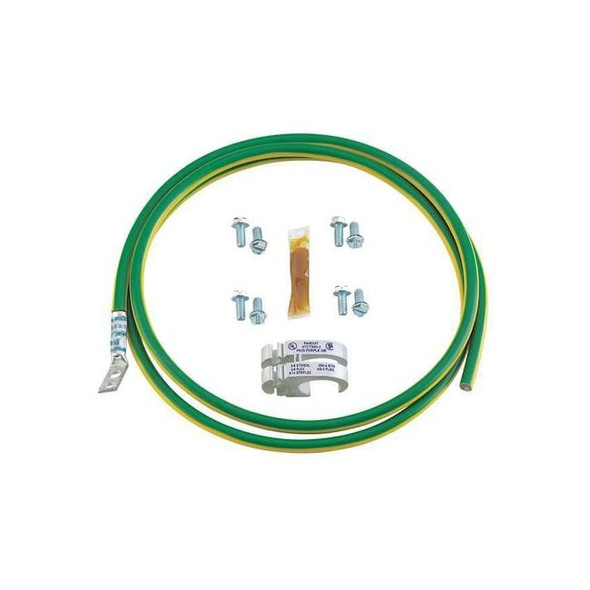 Panduit Grounding Jumper Wire Kit, Grounding Type, Copper RGCBNJ660P22