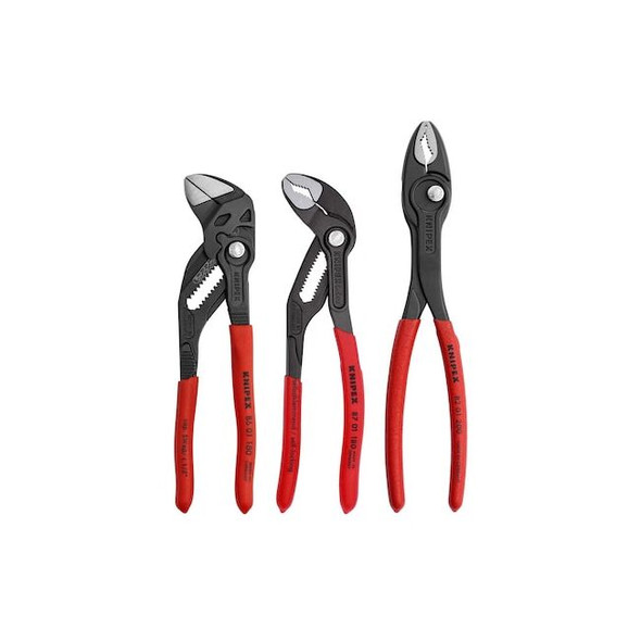 Knipex Plier Set,7.25 in L; 8 in L 9K 00 80 156 US
